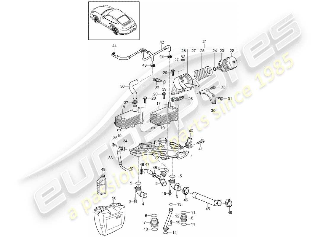 part diagram containing part number 99951256801