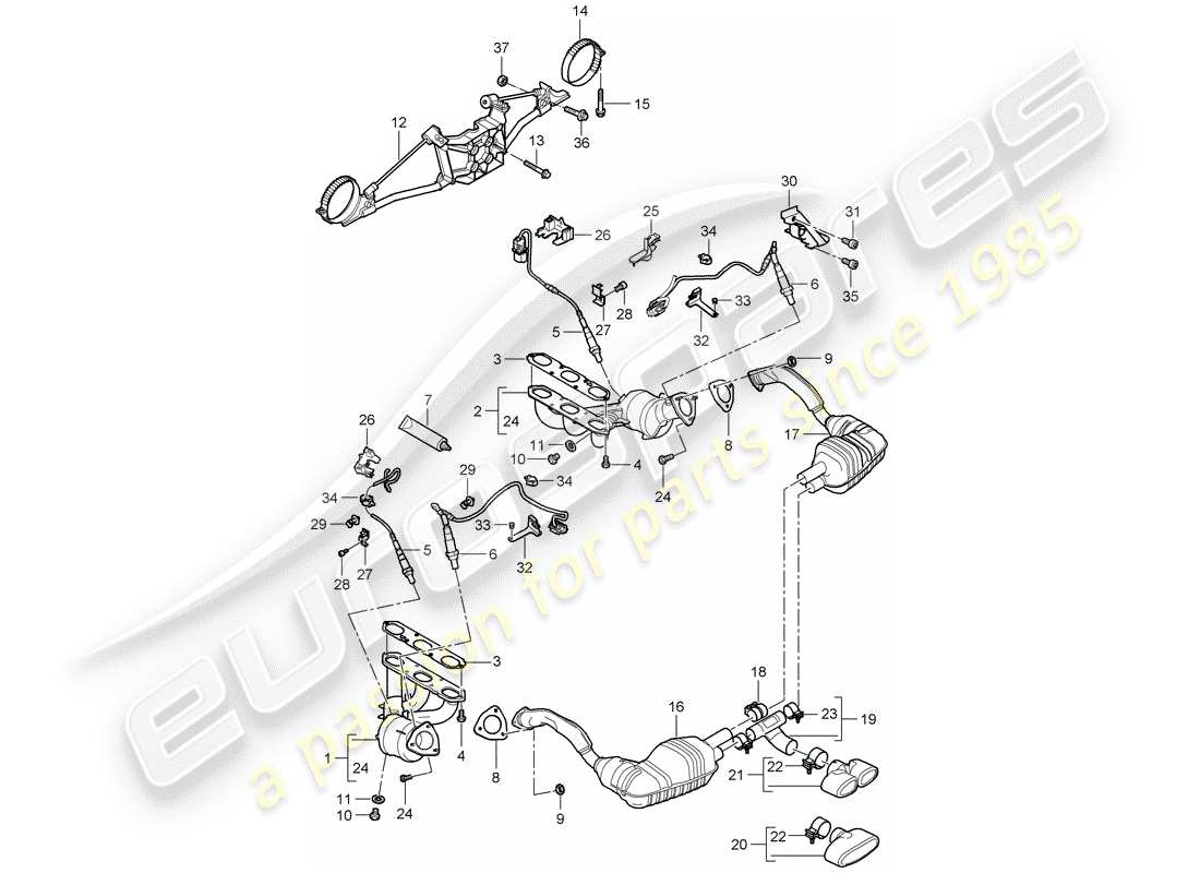 part diagram containing part number 98711310505