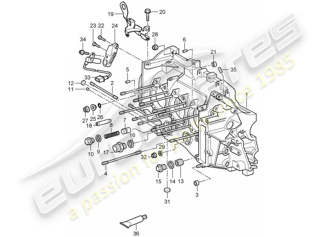 part diagram containing part number 99991557343