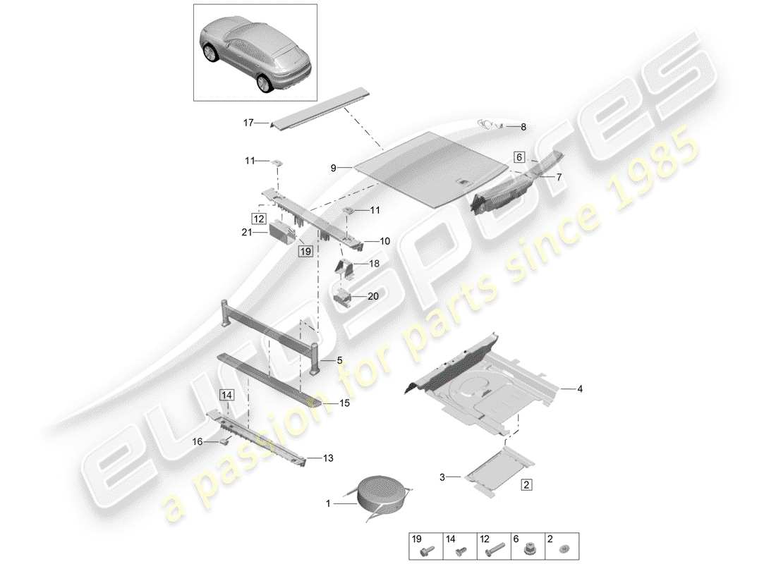 part diagram containing part number 95b861828a