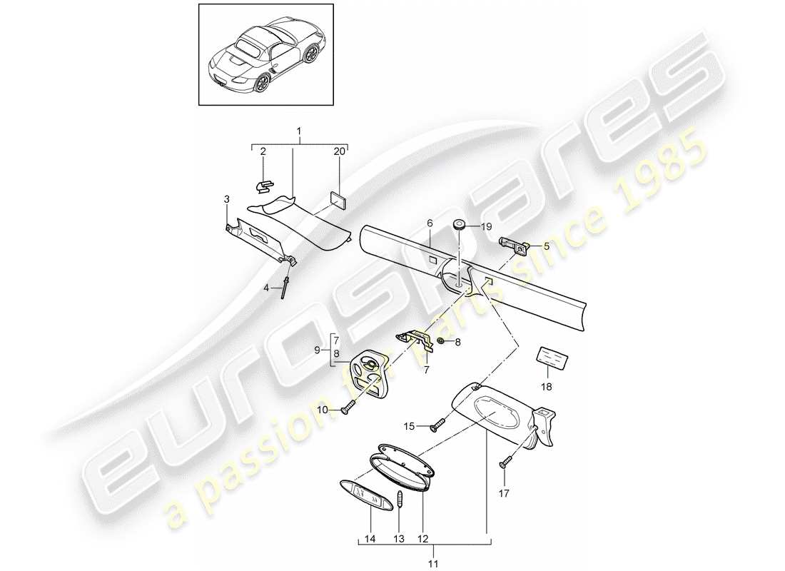 part diagram containing part number 98773198110