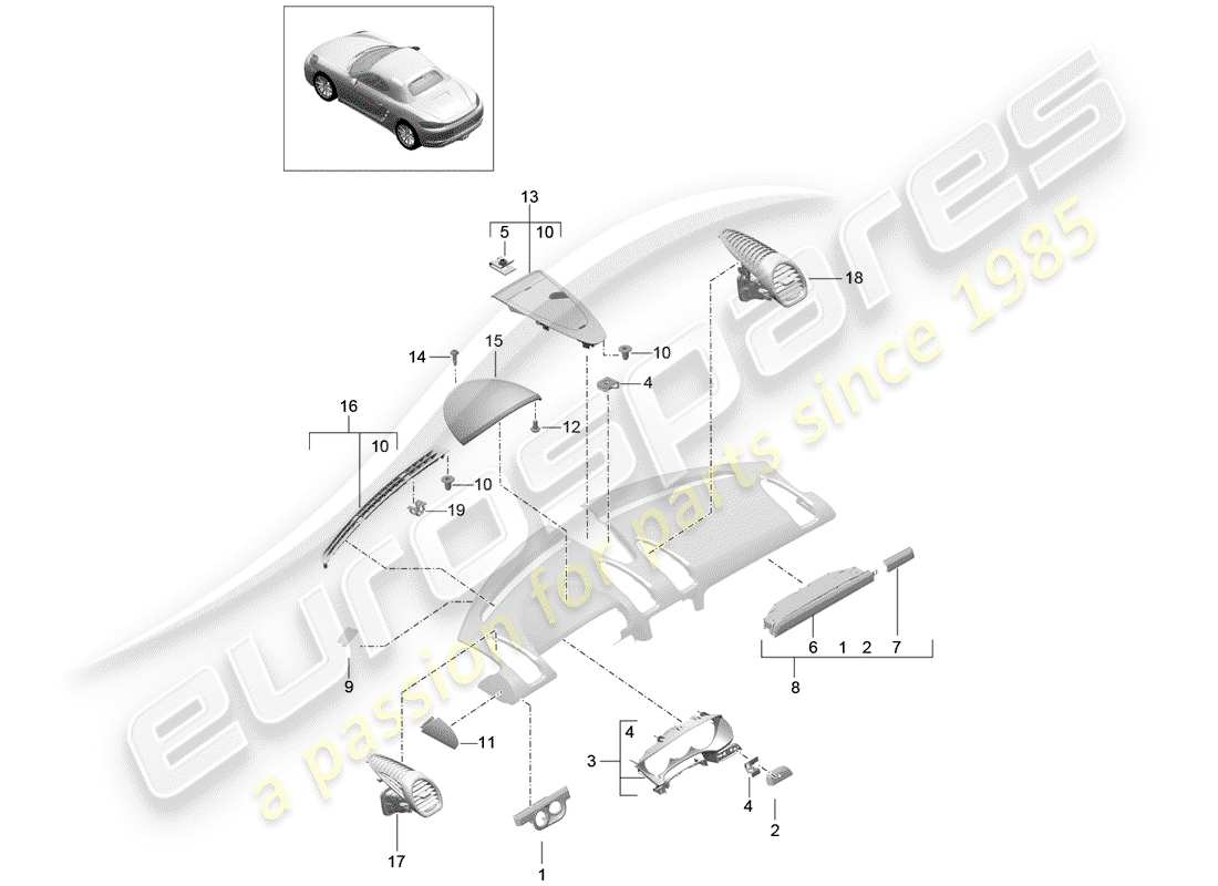 part diagram containing part number 99155238701