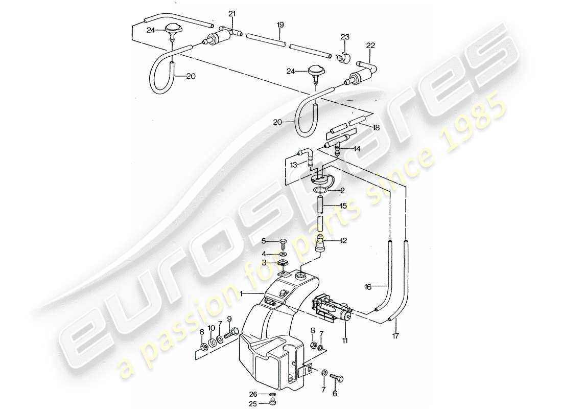 part diagram containing part number 91162807701