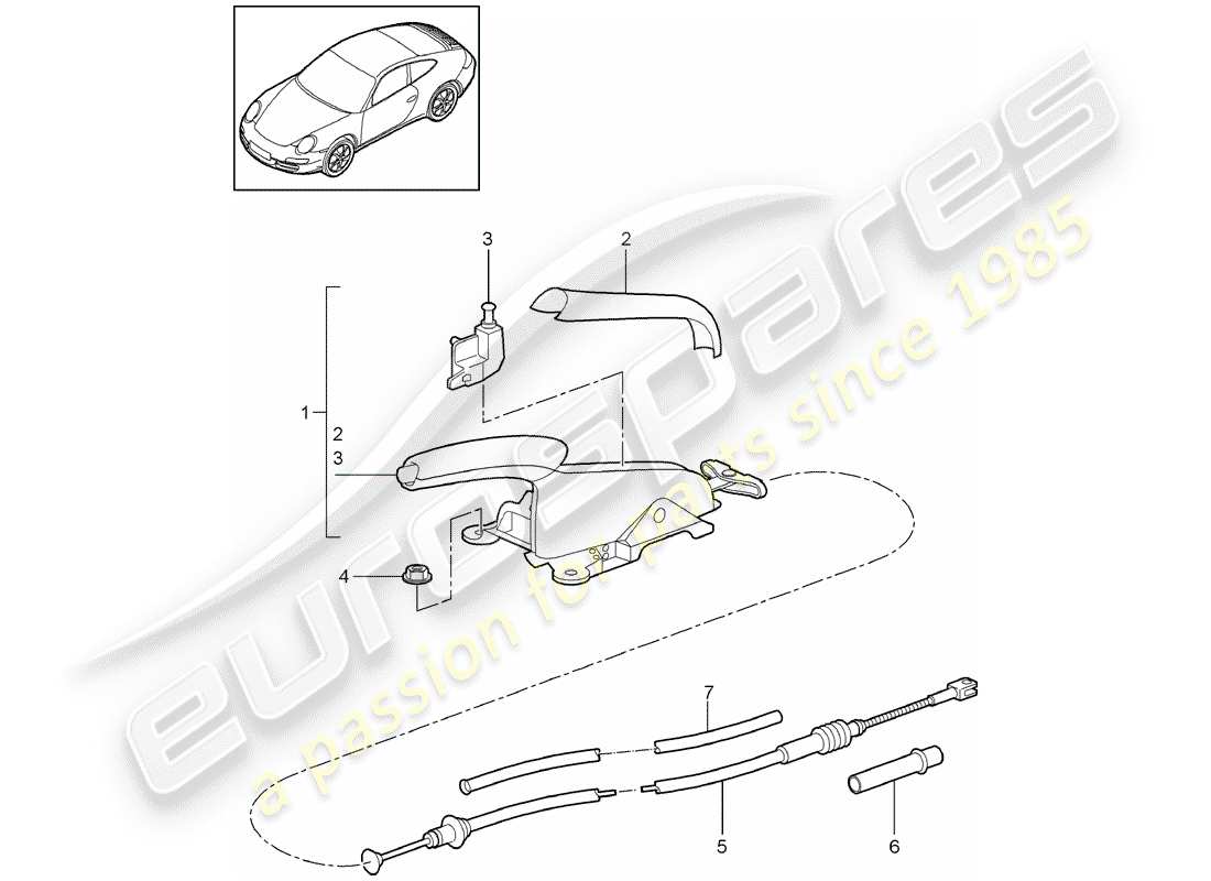 part diagram containing part number 99742403192