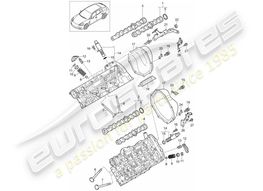 part diagram containing part number n 91057302