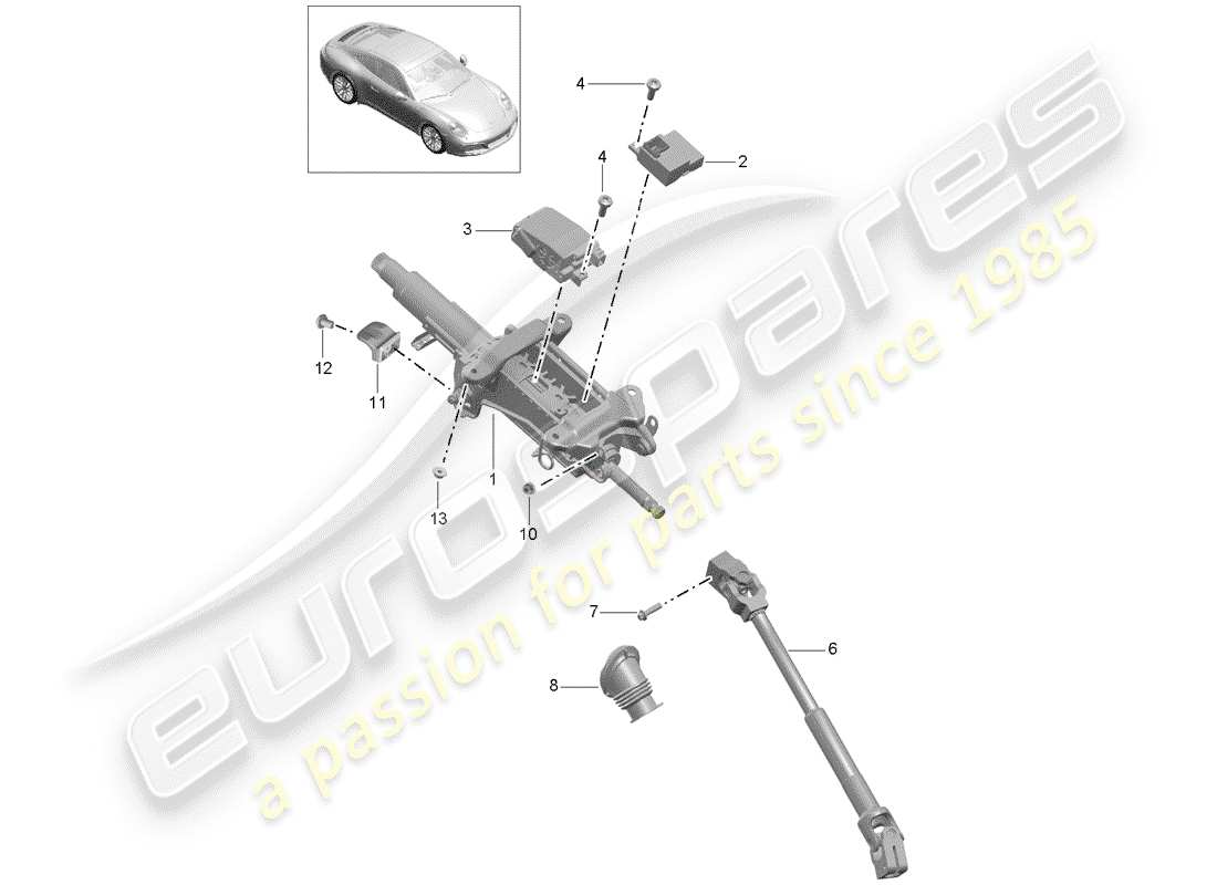 part diagram containing part number 99134701534