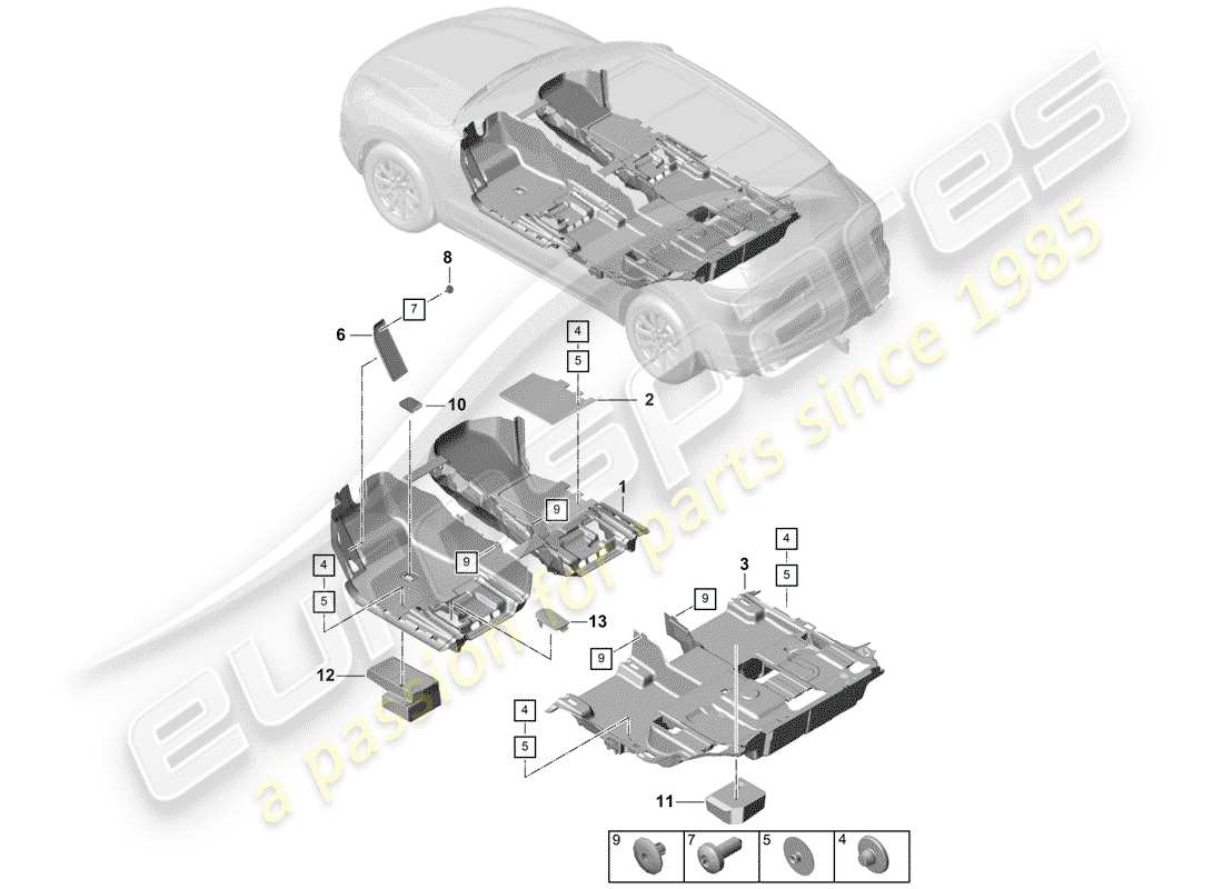 part diagram containing part number 95555122902