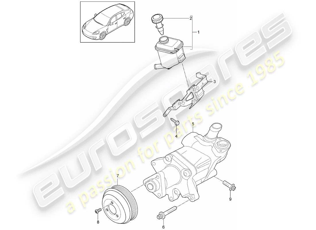 part diagram containing part number 95531401500