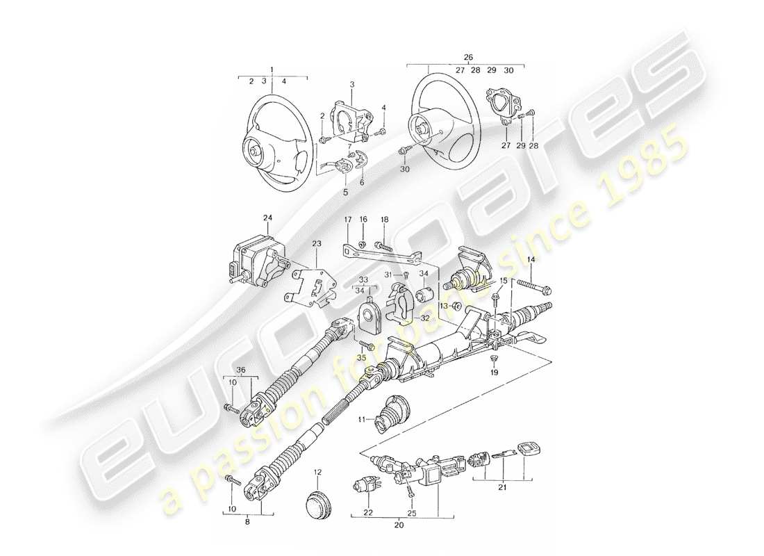 part diagram containing part number 99634733902