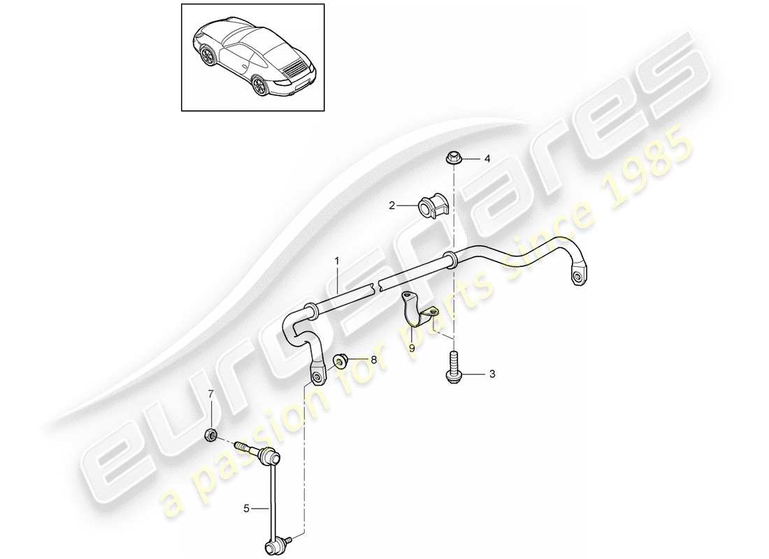 part diagram containing part number 99734307002