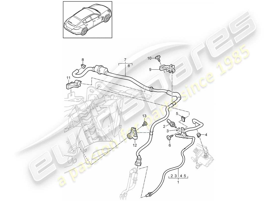 part diagram containing part number 97011038101