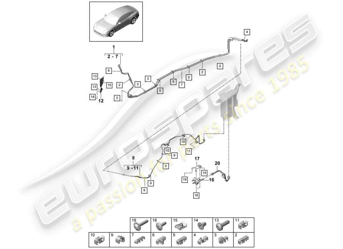 part diagram containing part number 9a720117155