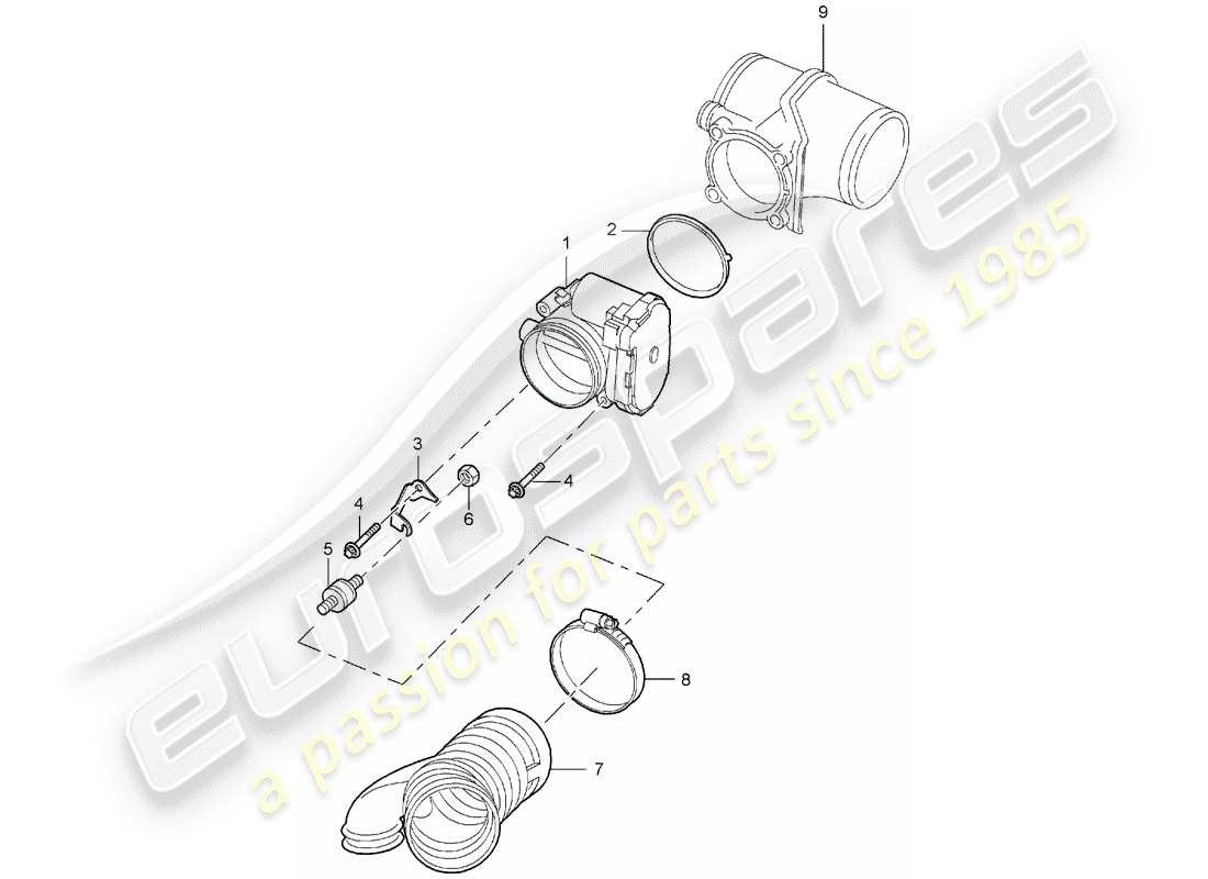 part diagram containing part number 99711042340