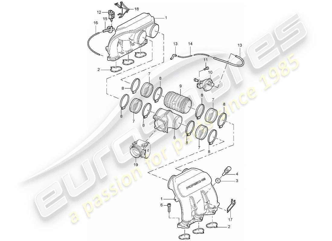 part diagram containing part number 99711024701