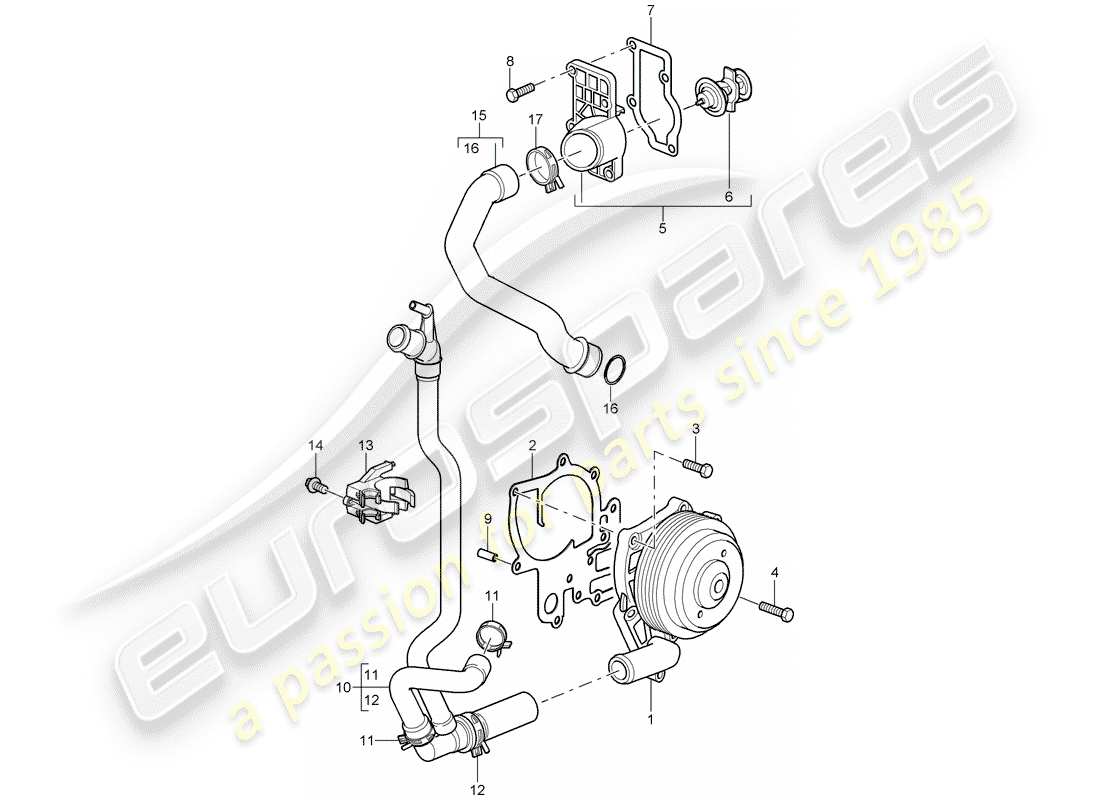 part diagram containing part number 99710655000