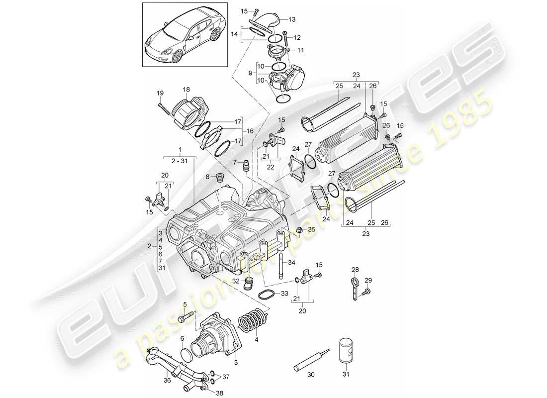 part diagram containing part number 95810658312