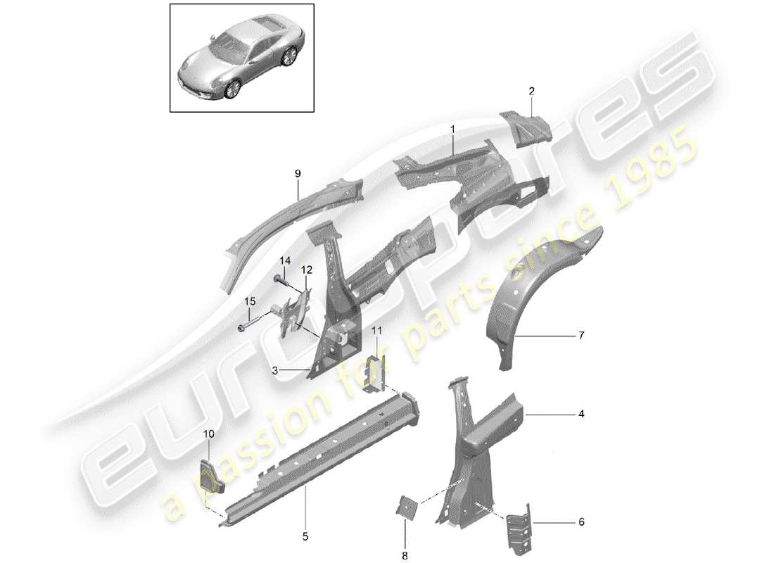 part diagram containing part number 99150231100