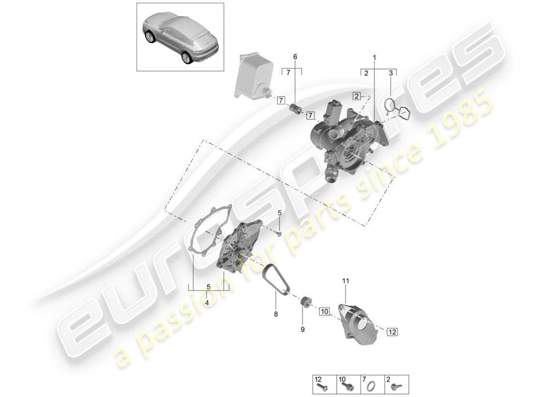 part diagram containing part number 95812113100