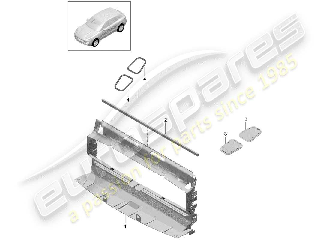 part diagram containing part number 95b129119a