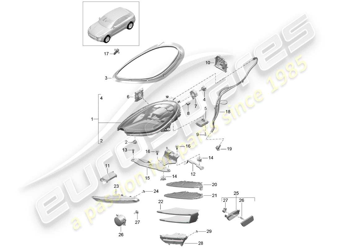 part diagram containing part number 95b941039f