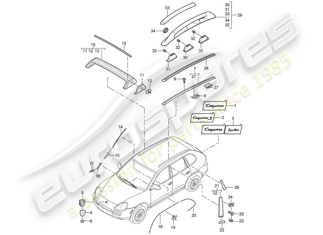 part diagram containing part number 95555915802