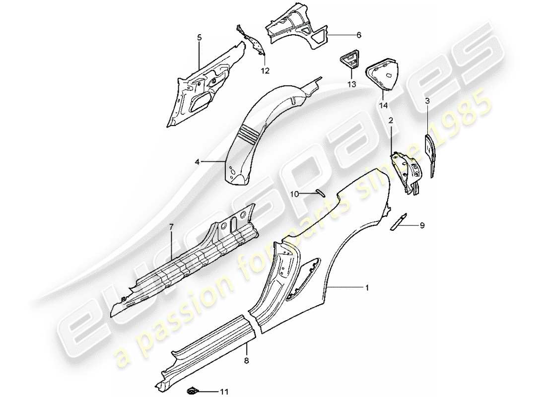 part diagram containing part number 98750216100