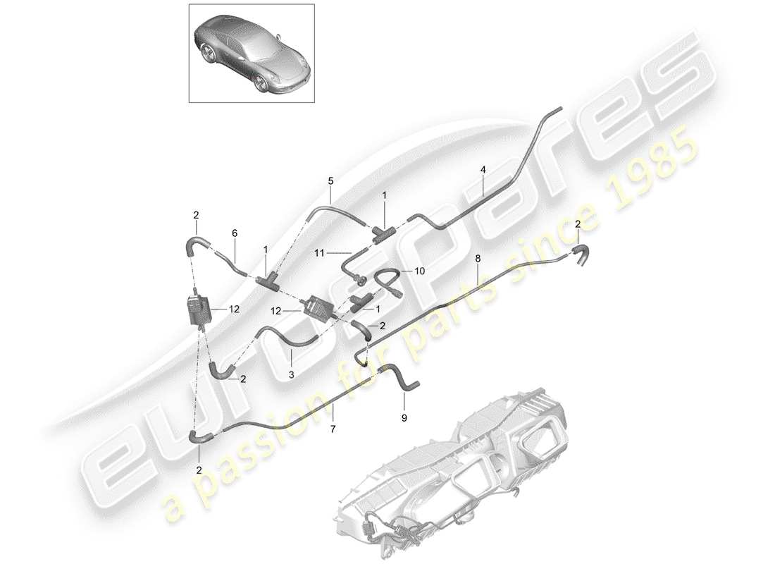 part diagram containing part number 92857471707