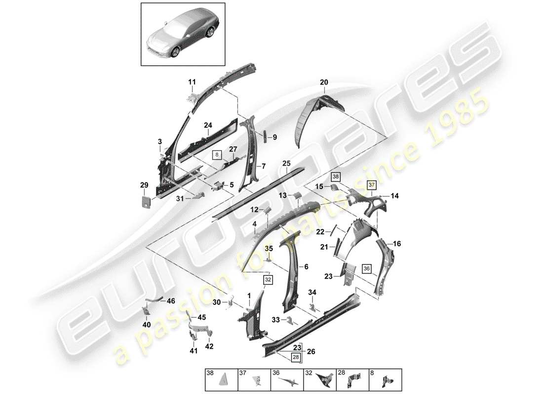 part diagram containing part number 971809629ay