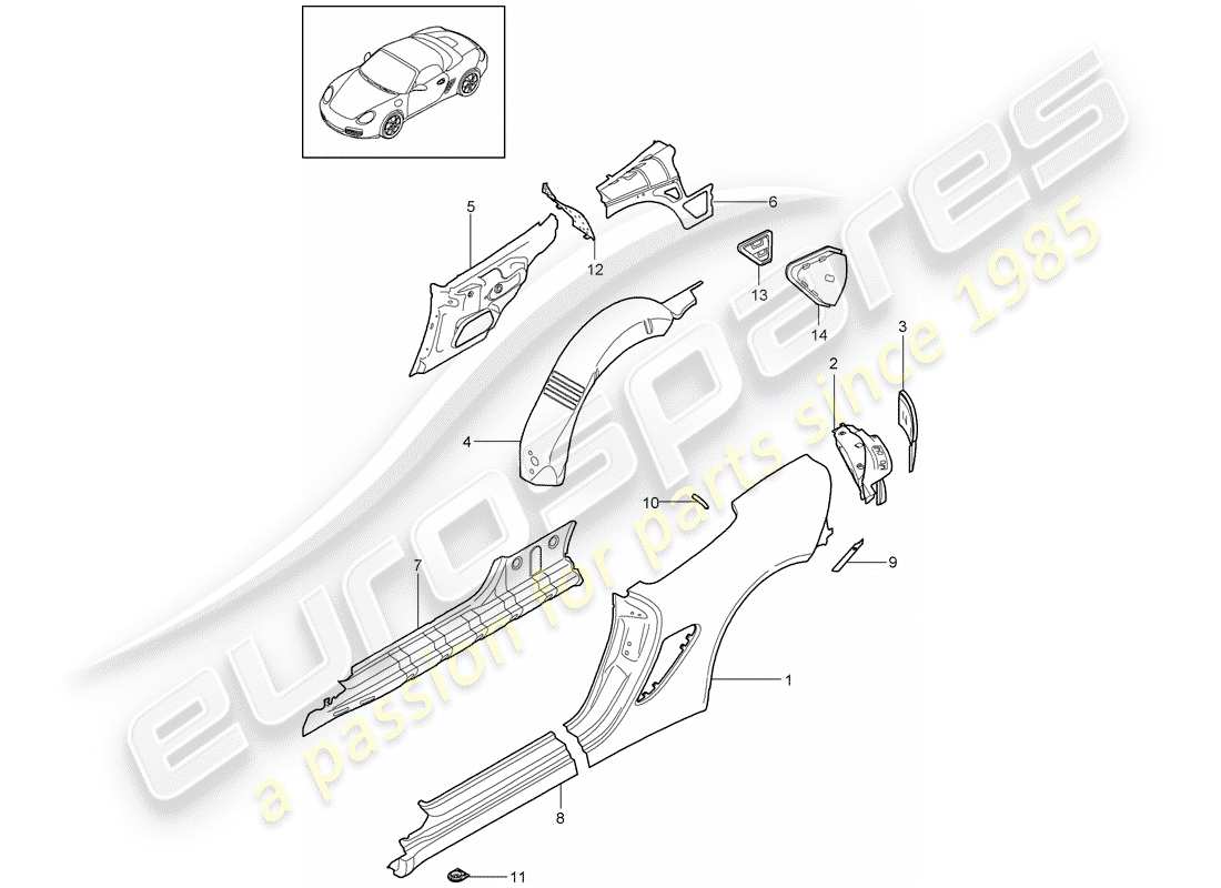 part diagram containing part number 98750208400