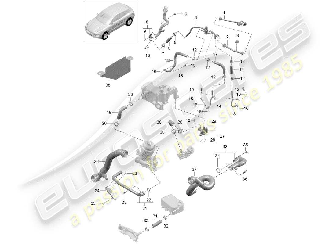 part diagram containing part number 95810606520