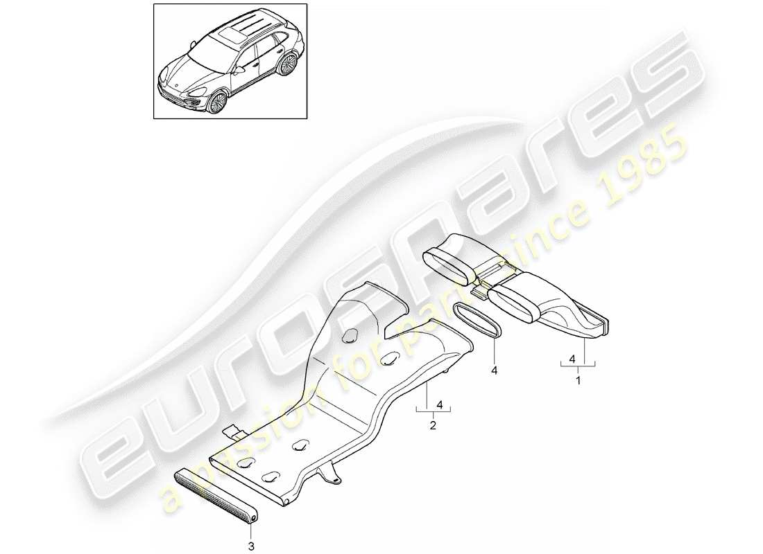 part diagram containing part number 95857315400