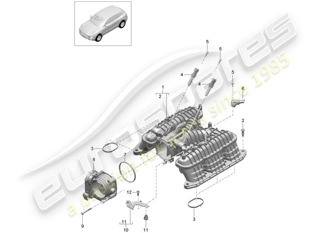 part diagram containing part number 94611041261