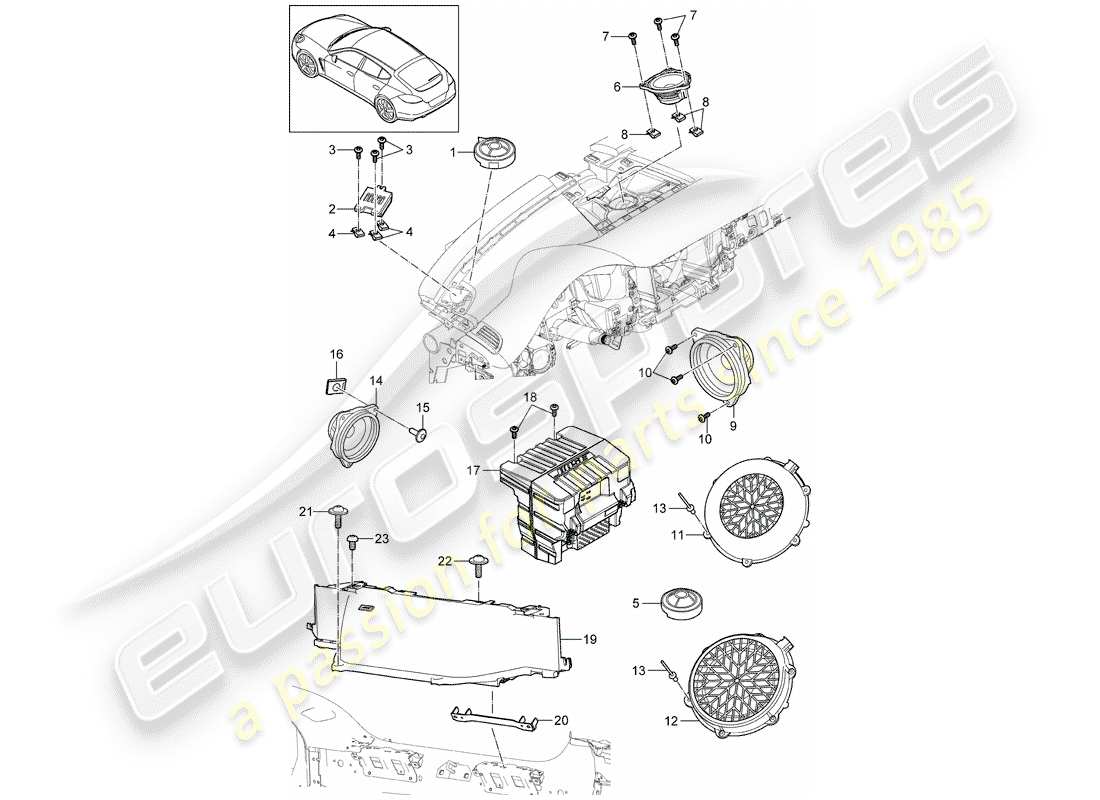 part diagram containing part number 7pp035454m