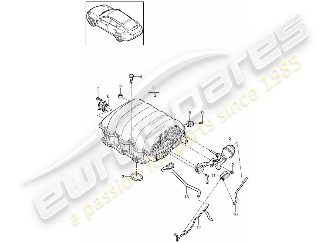 part diagram containing part number 97011035002