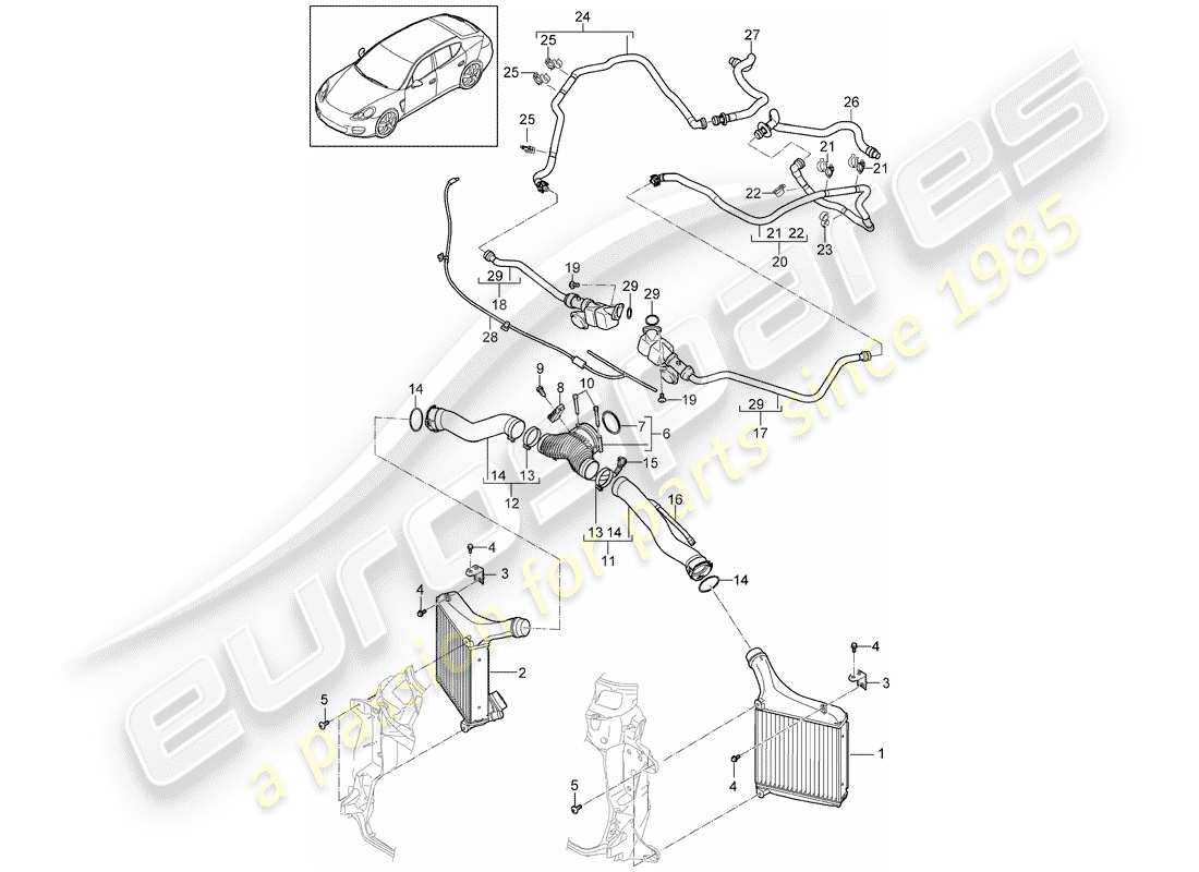 part diagram containing part number 99970750740