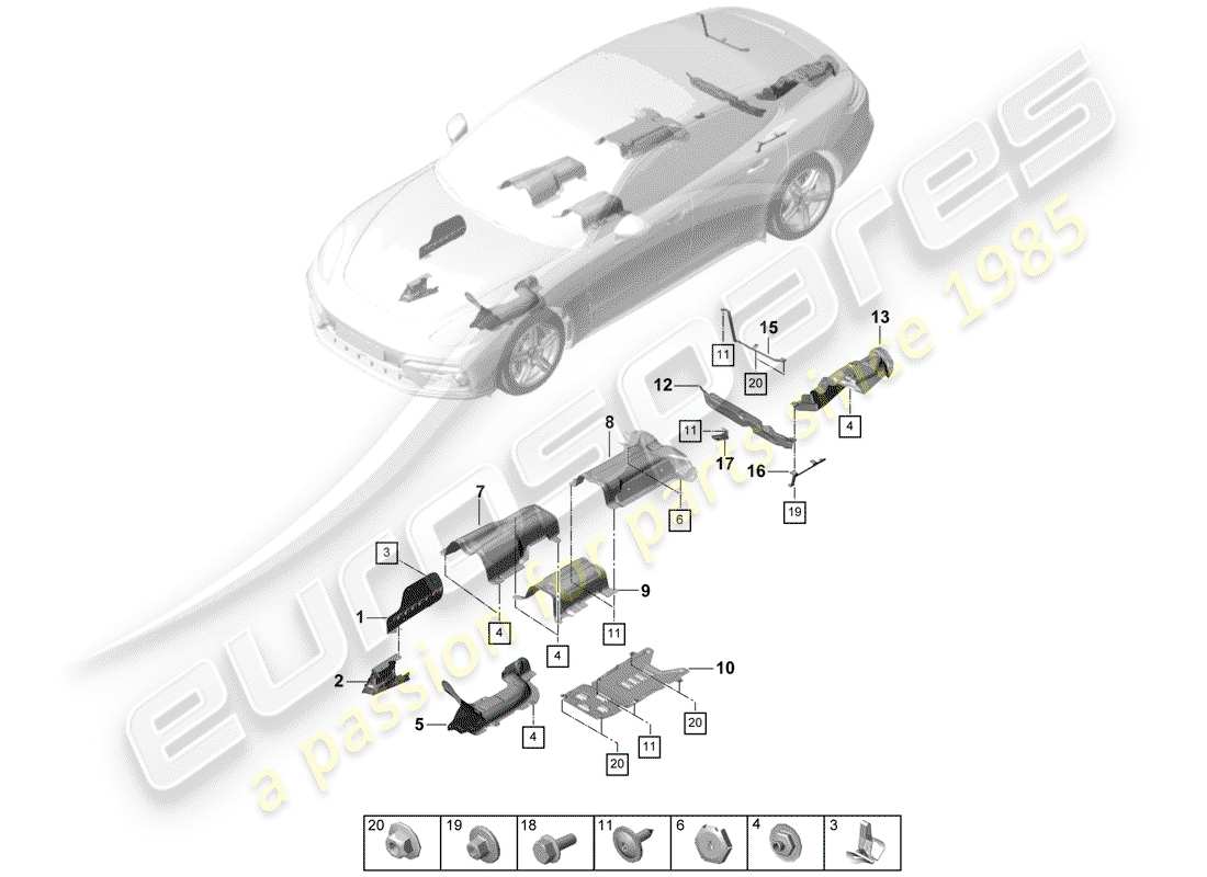 part diagram containing part number 971804166a