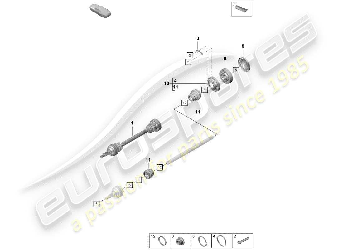 part diagram containing part number 99633295700