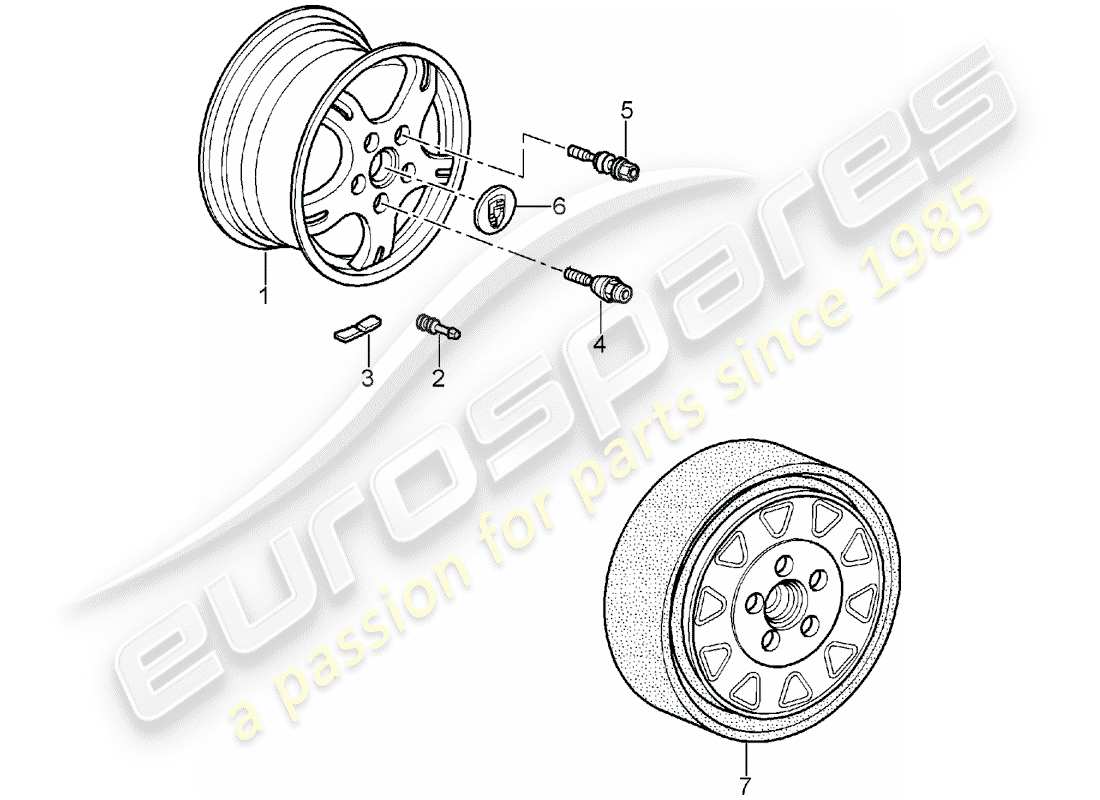 part diagram containing part number 99736130304