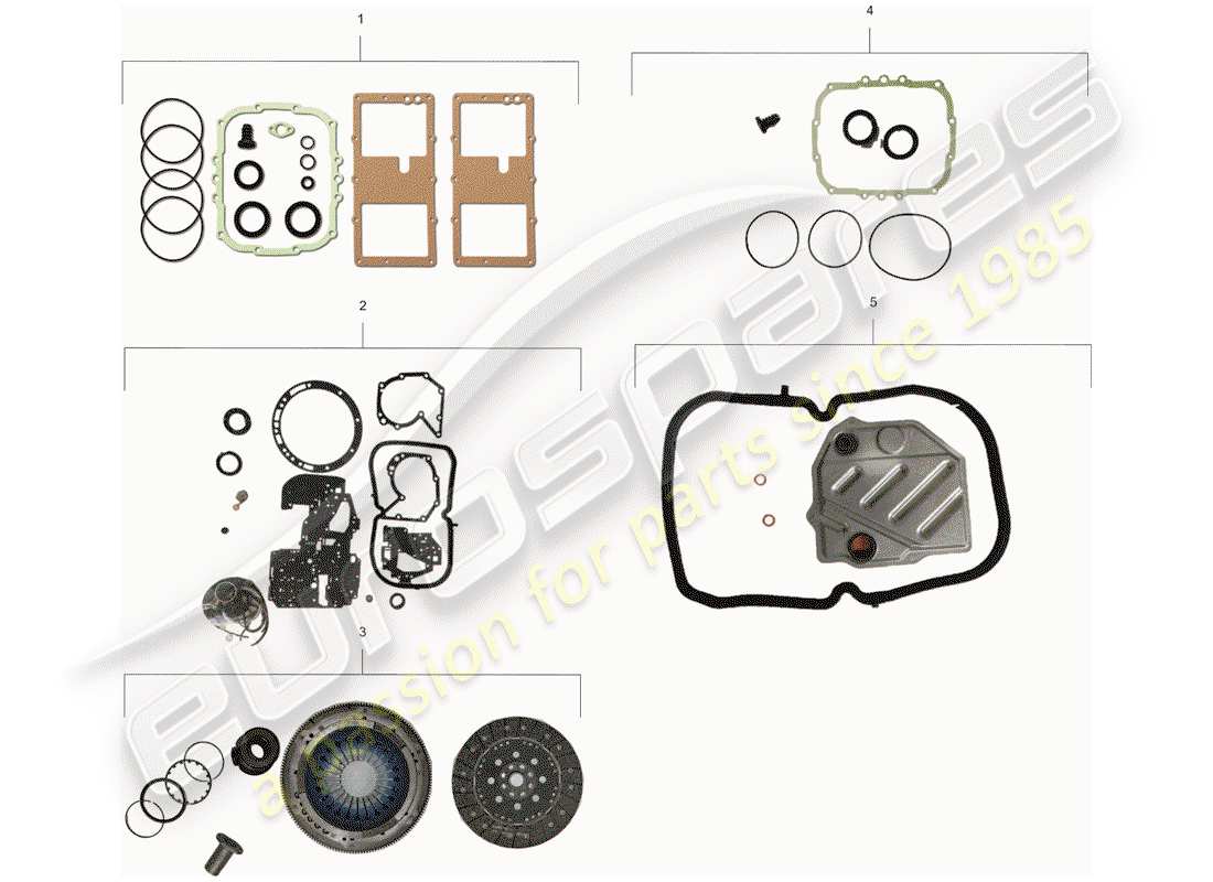 a part diagram from the porsche 928 parts catalogue