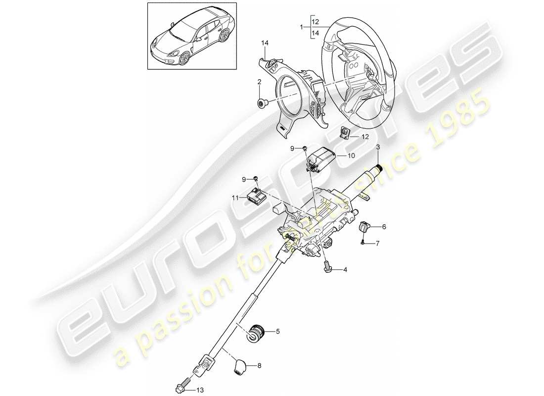 part diagram containing part number 4h0907705h