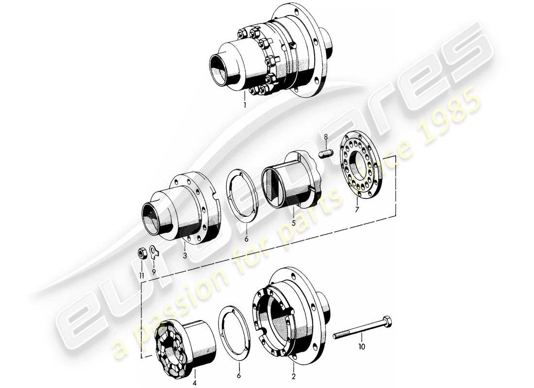 part diagram containing part number 71633205400