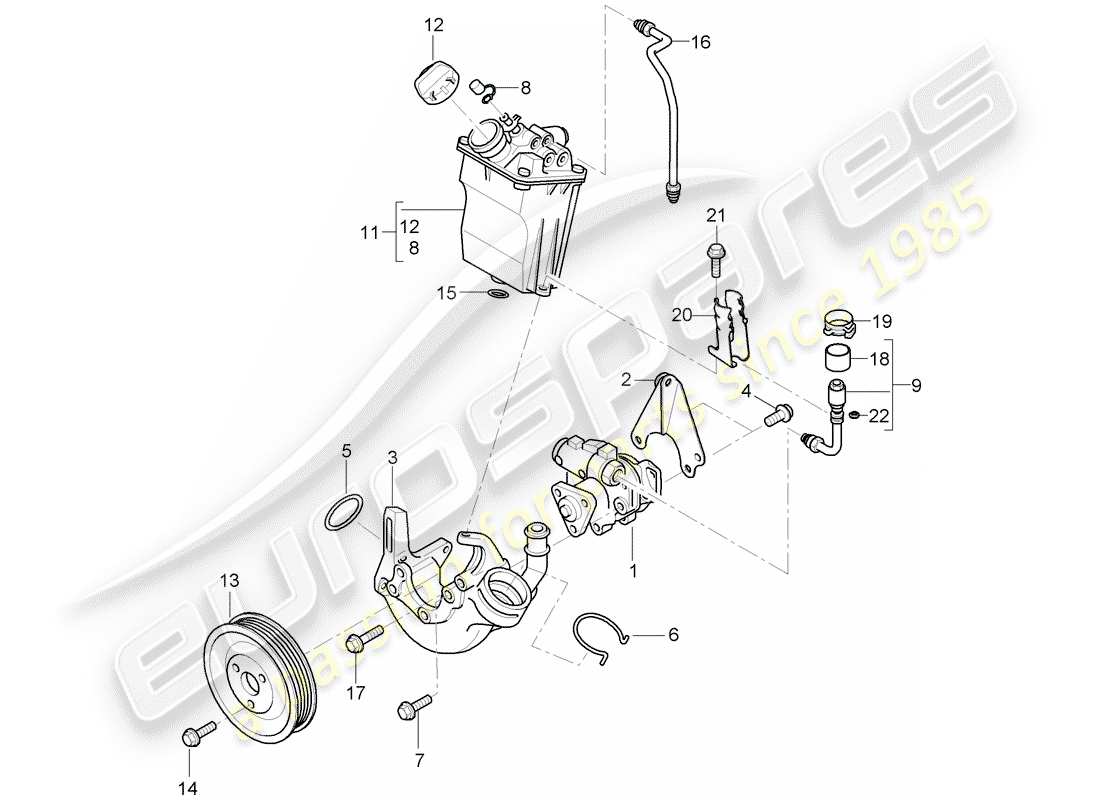 part diagram containing part number 99731422350