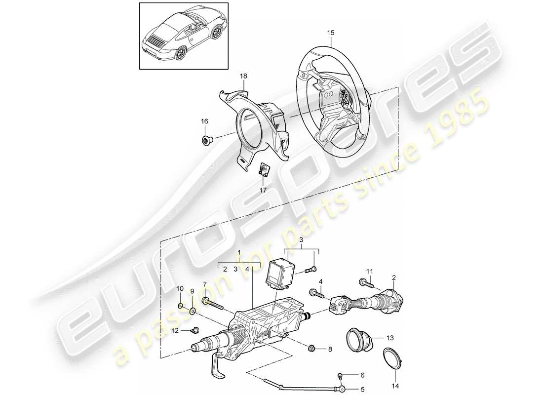 part diagram containing part number 99734702304