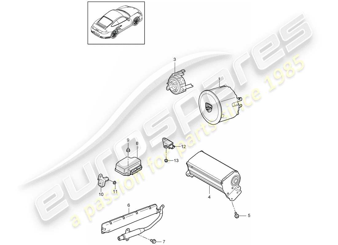 part diagram containing part number 99761822302