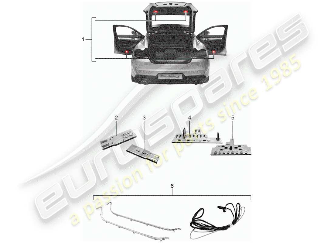 part diagram containing part number 97004490129