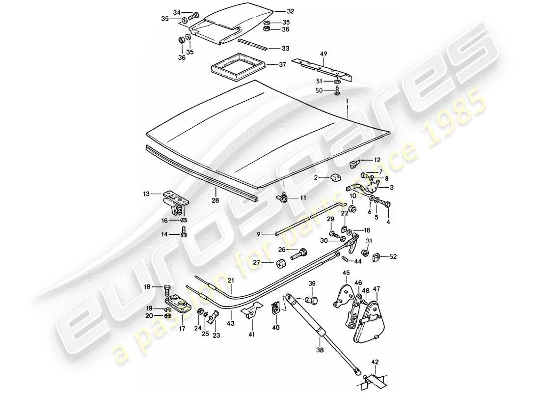 part diagram containing part number 92851114302