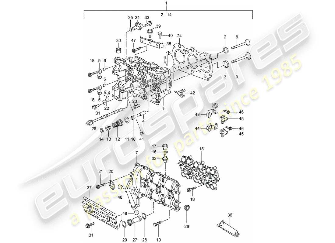 part diagram containing part number 99610512154