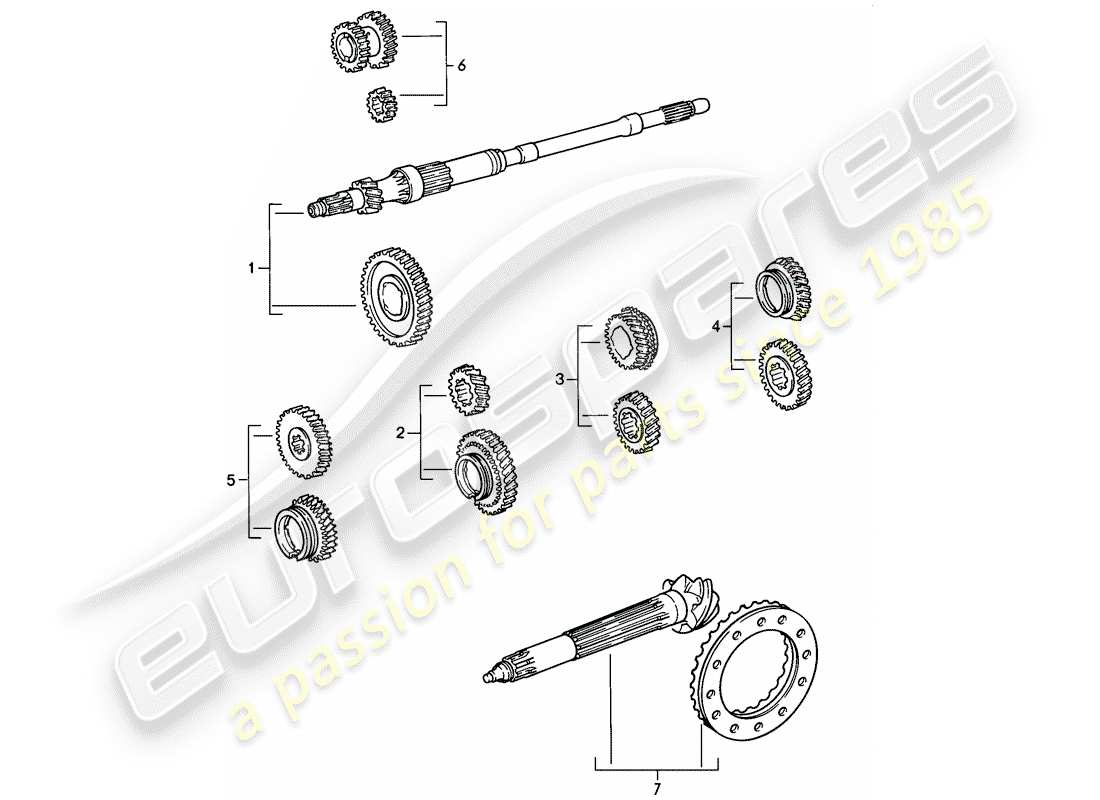 part diagram containing part number 91530290579