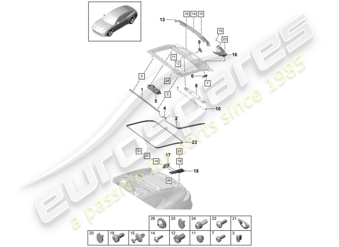 part diagram containing part number 971827597b