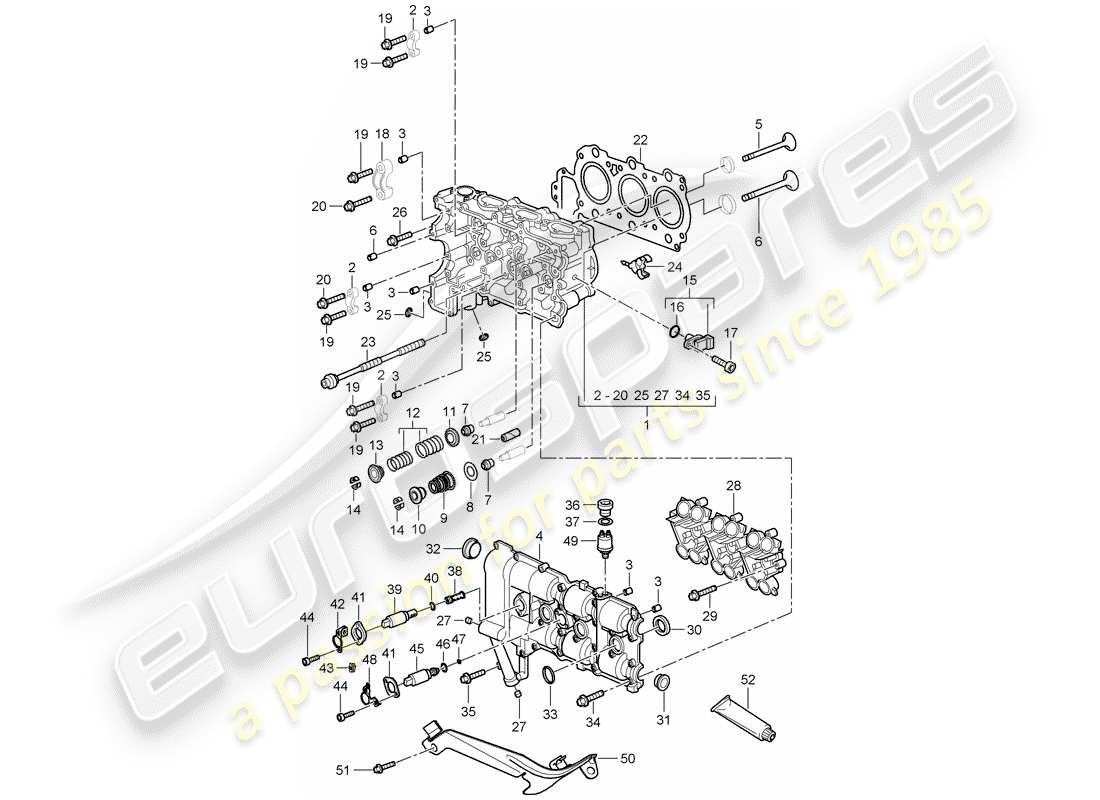 part diagram containing part number 996104933ax